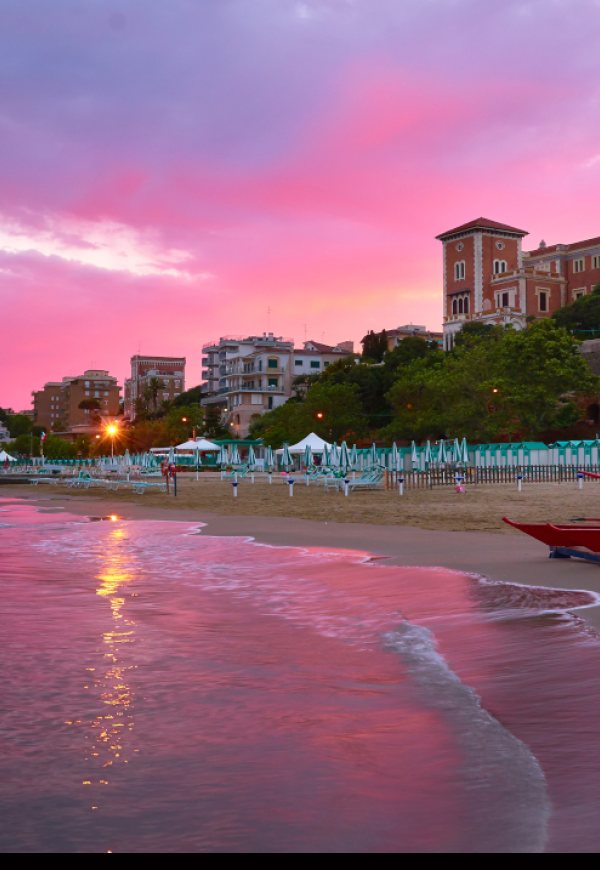 One day at Anzio beach (sleep at the B&B Savoia)