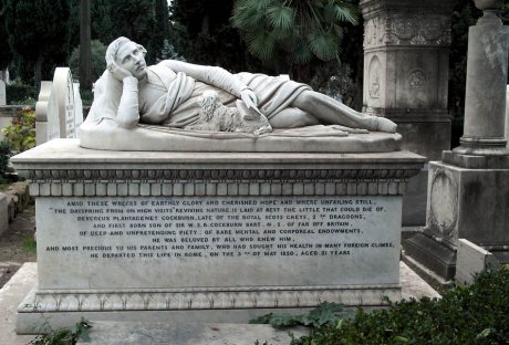 <span class='grey smaller light'>#52)</span>  Protestant Cemetery, Rome