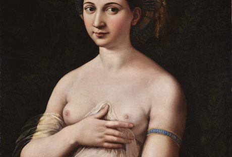 <span class='grey smaller light'>#62)</span>  La Fornarina - Raffaello