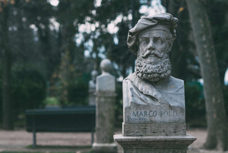 Marco Polo at the Pincio